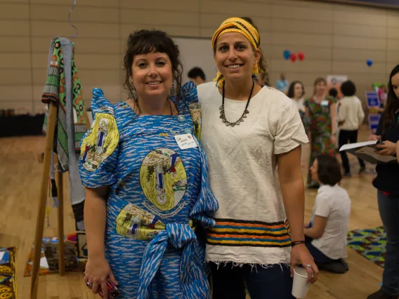 Fellows at Peace Corps Fair