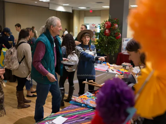 Fellows at Peace Corps Fair