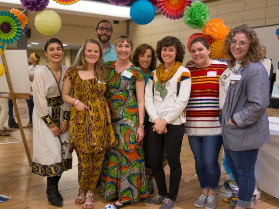 Fellows at Peace Corps Fair
