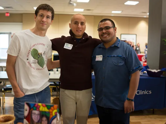Fellows at Peace Corps Fair