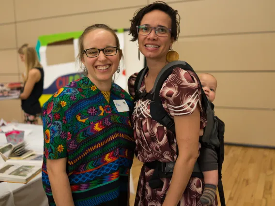 Fellows at Peace Corps Fair