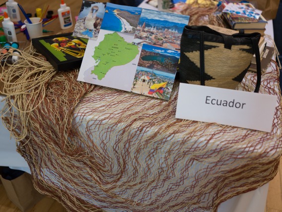 Ecuador display at Peace Corps Fair