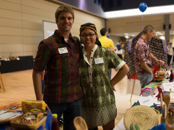 Fellows at Peace Corps Fair