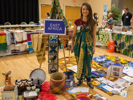 Fellows at Peace Corps Fair