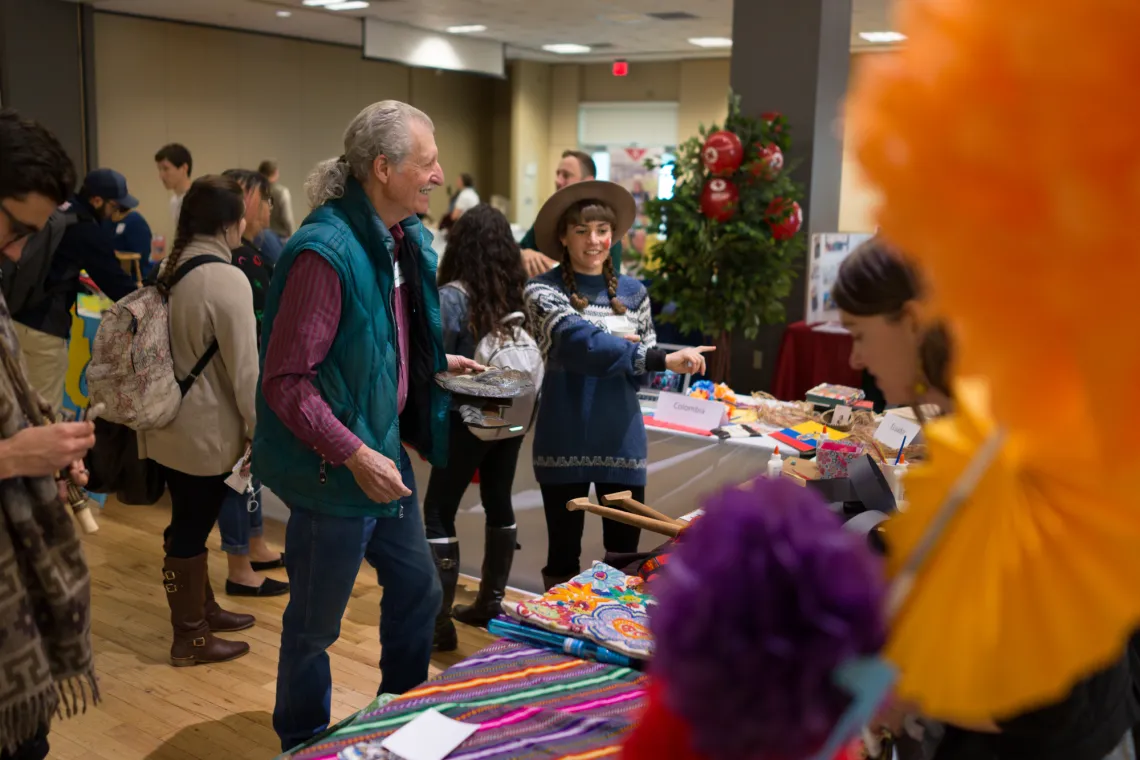 Fellows at Peace Corps Fair