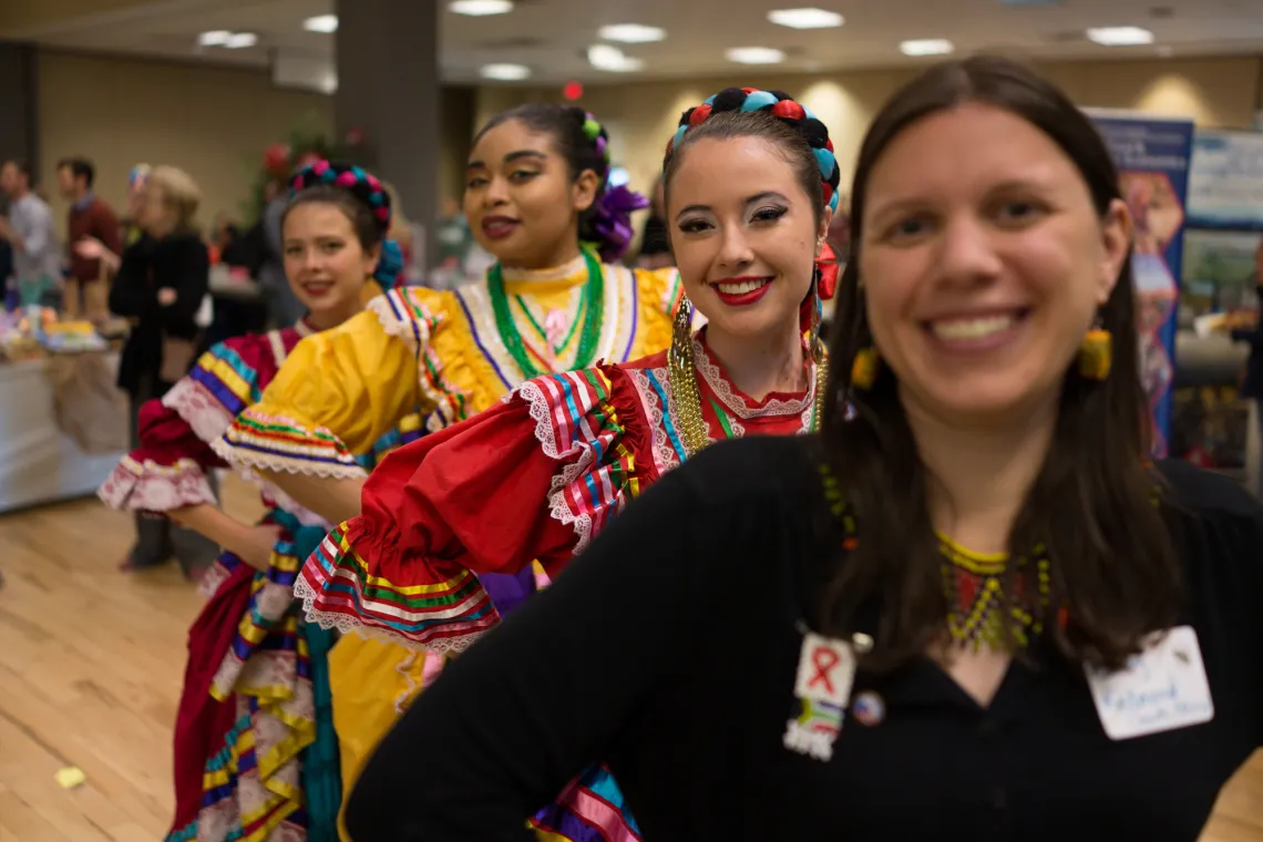 Fellows at Peace Corps Fair