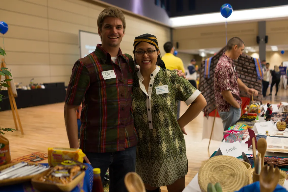 Fellows at Peace Corps Fair