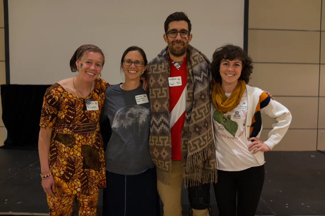 Fellows at Peace Corps Fair