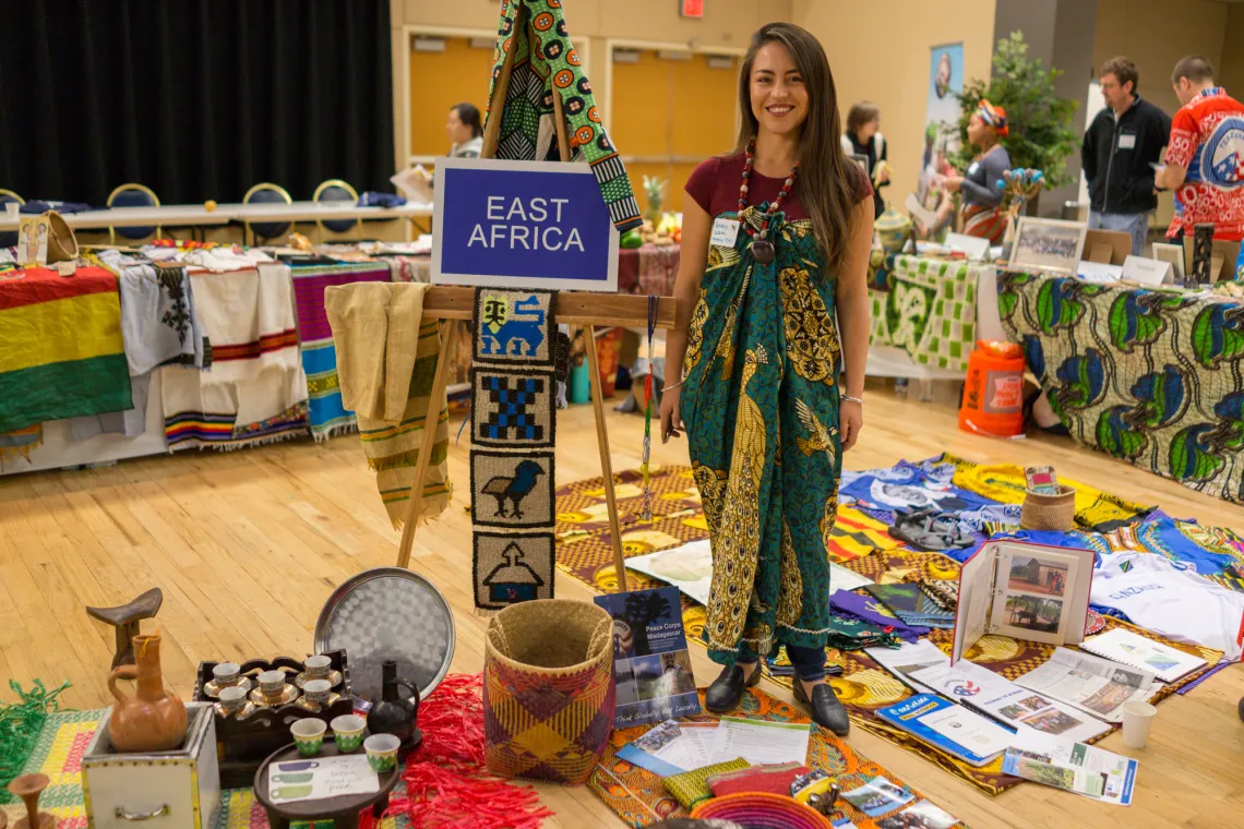 Fellows at Peace Corps Fair