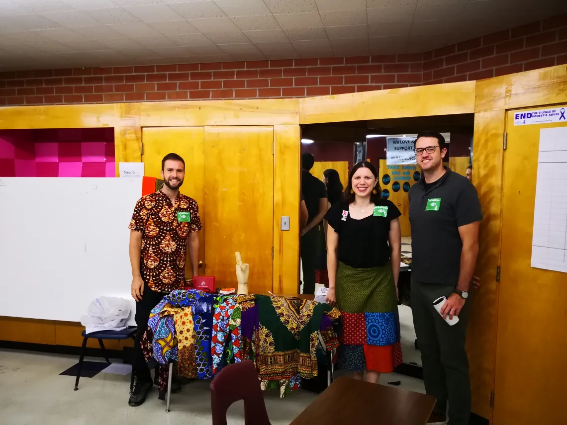 Coverdell Fellows talk about their Peace Corps Service at local schools