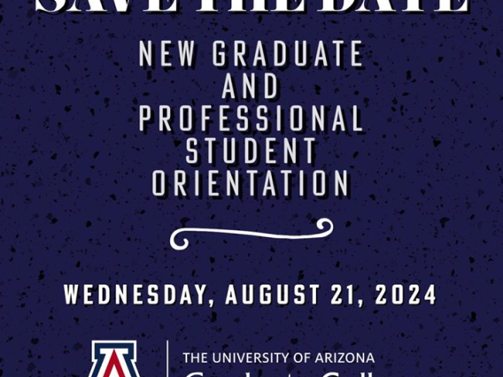 Save the Date Orientation August 21, 2024