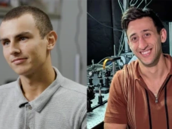 Headshots of Nicolas Deshler and Itay Ozer