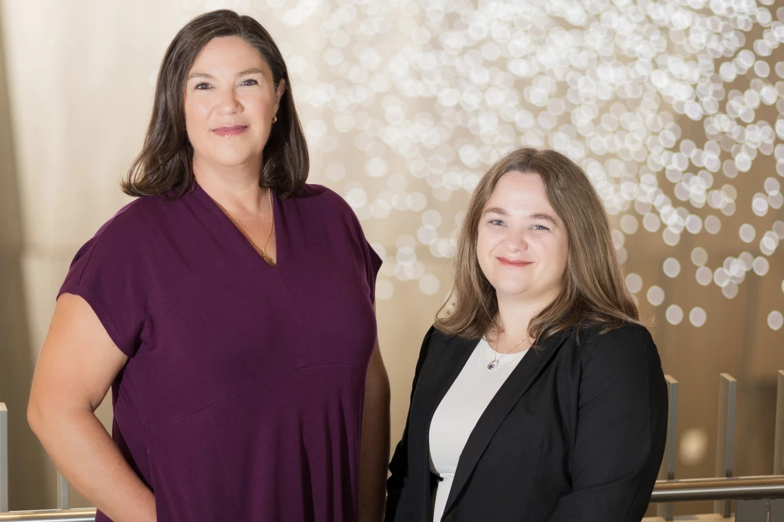 Jennifer Bea, PhD, a member of the U of A Cancer Center and associate professor in the Mel and Enid Zuckerman College of Public Health alongside Doctoral student Shelby G. Ziller, 
