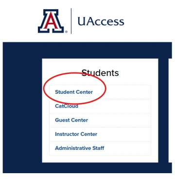 UAccess Student Center