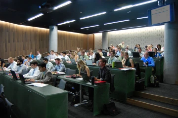 students in a classroom