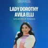 Image of Lady Dorothy Elli in front of a blue background
