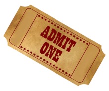Image of movie ticket stub